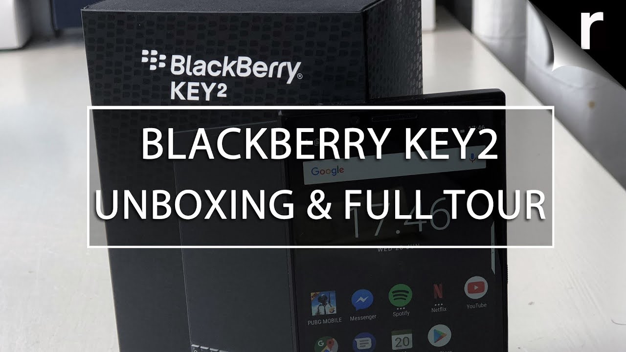 BlackBerry Key2 Unboxing & Tour | First BB of 2018!