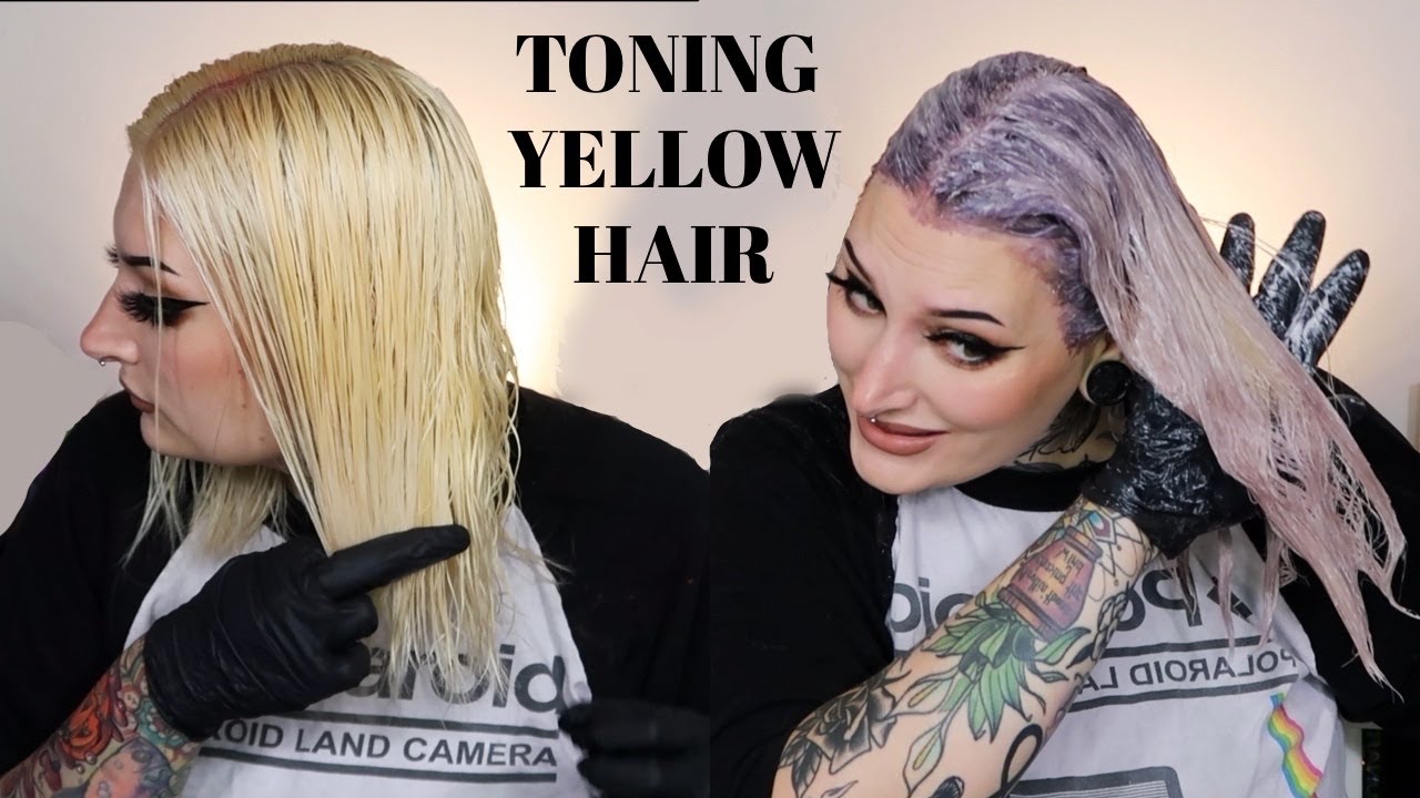 Toning My Hair | Kenra 10SM & 8SM