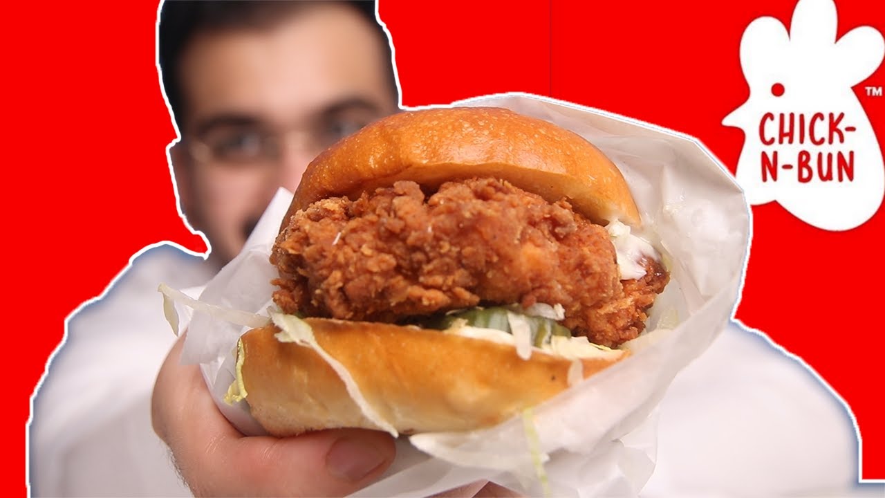 تجربة كل شي في منيو CHICK-N-BUN - دجاج مقلي