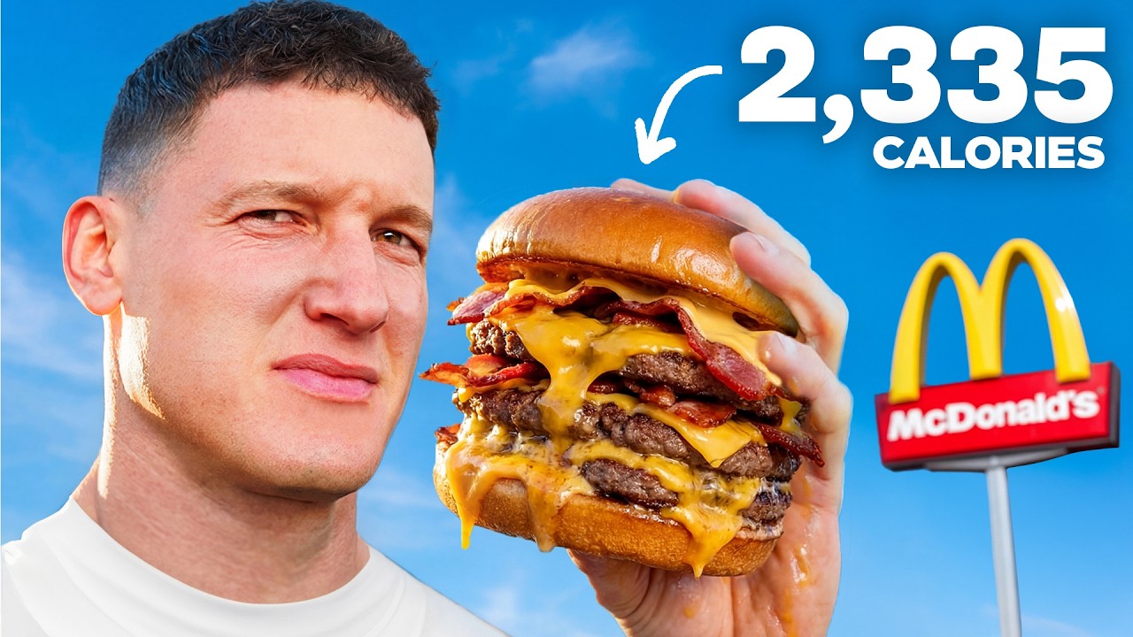 I Ordered The Most Unhealthy Item At EVERY Fast Food Chain