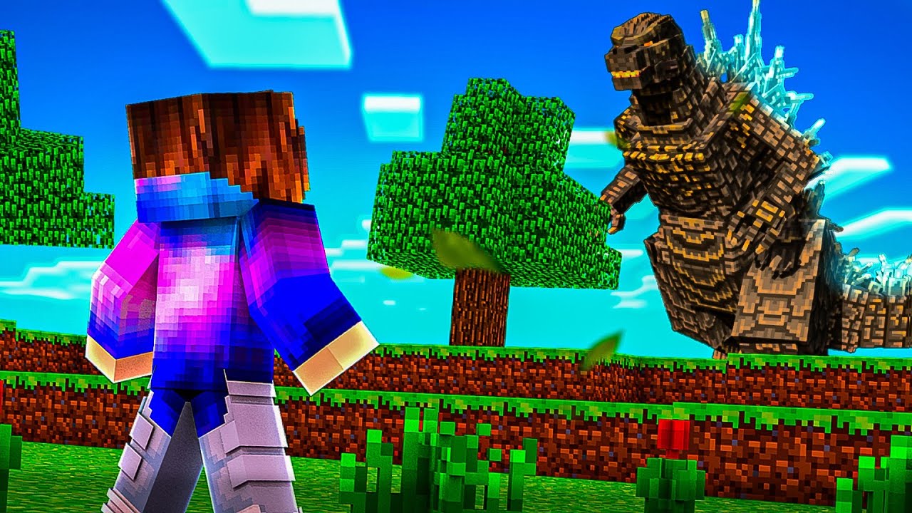 ⚡NOVO ADDON INCRÍVEL GODZILLA MINUS ONE PARA MINECRAFT PE 1.20⚡
