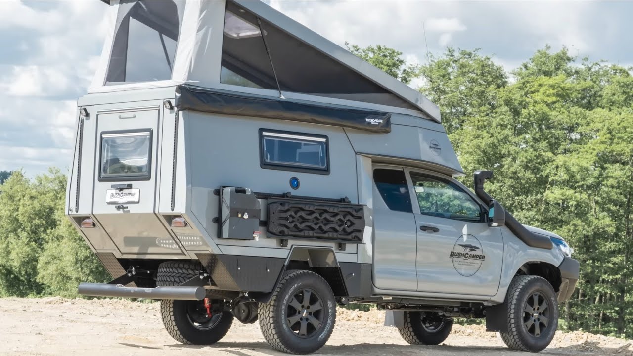 JUNGER KAROSSERIE- und KFZ-MEISTER JULIAN (32) BAUT ECHTE WELT-WOHNMOBILE: Bushcamper Hilux 4x4 2023