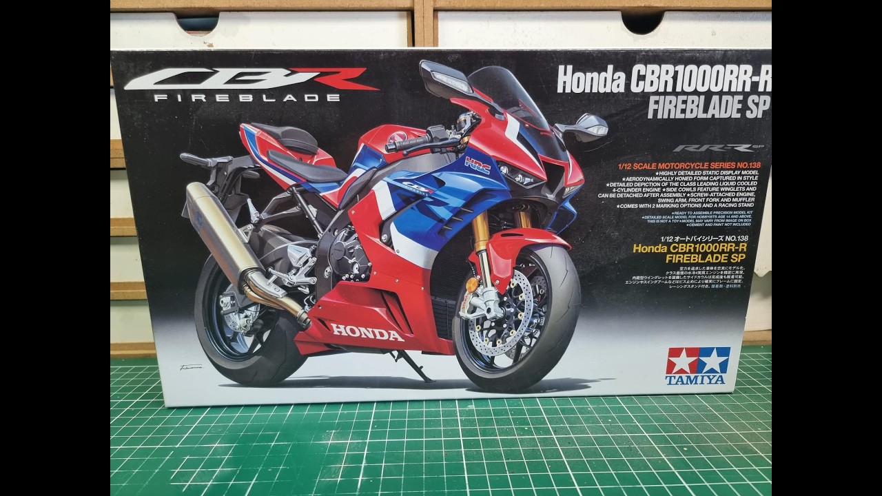 tamiya 1 12 scale honda CBR 100RR fireblade SP