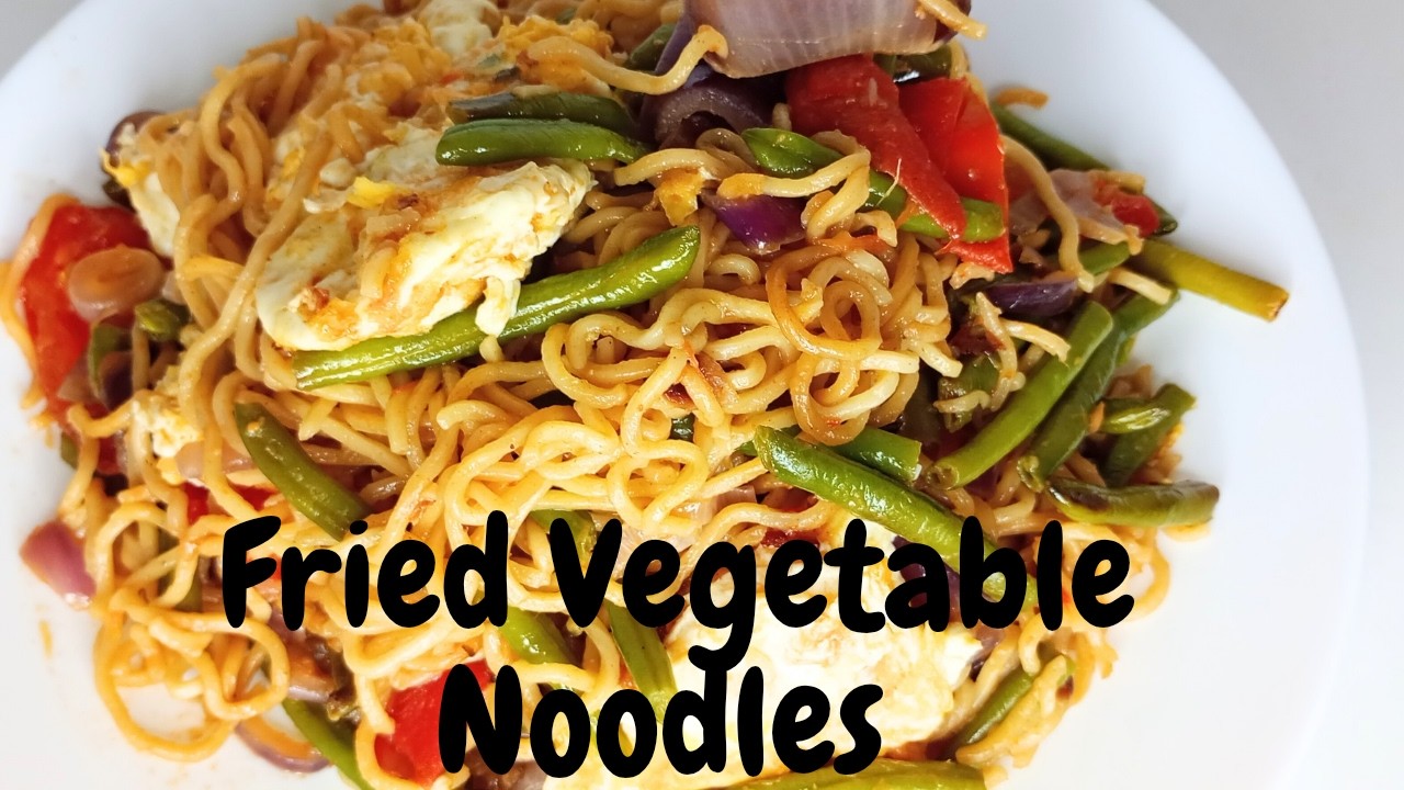 How To Make Delicious Fried Vegetable Noodles. |@tessyshotkitchen8247