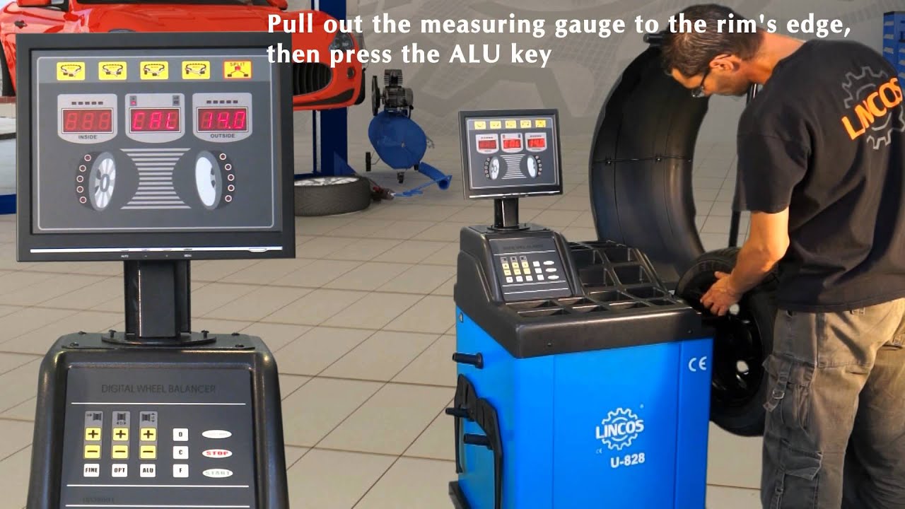 Lincos® U-828 Steel rim balancing