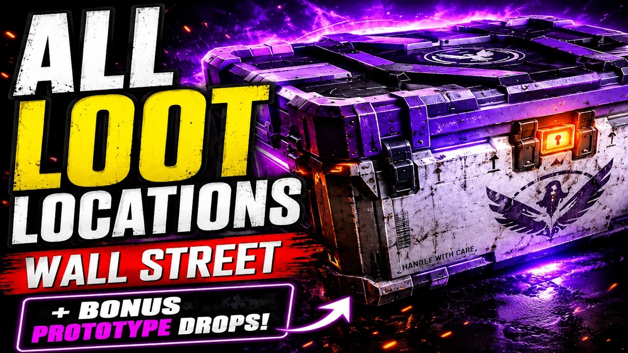 Wall Street ALL Loot Containers Guide (Bonus Prototype Drops) | The Division 2