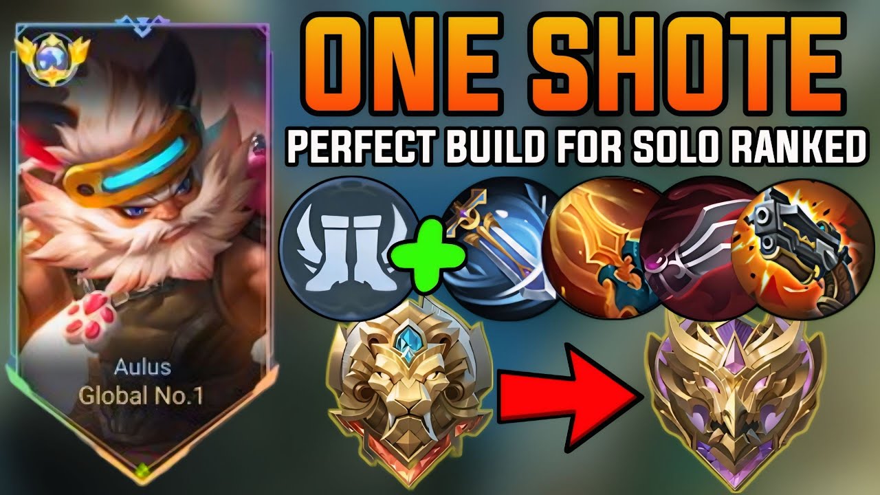 NEW AULUS BEST BUILD AND EMBLEM 2025 - TOP GLOBAL 1 AULUS GAME PLAY - NEW TUTORIAL AULUS