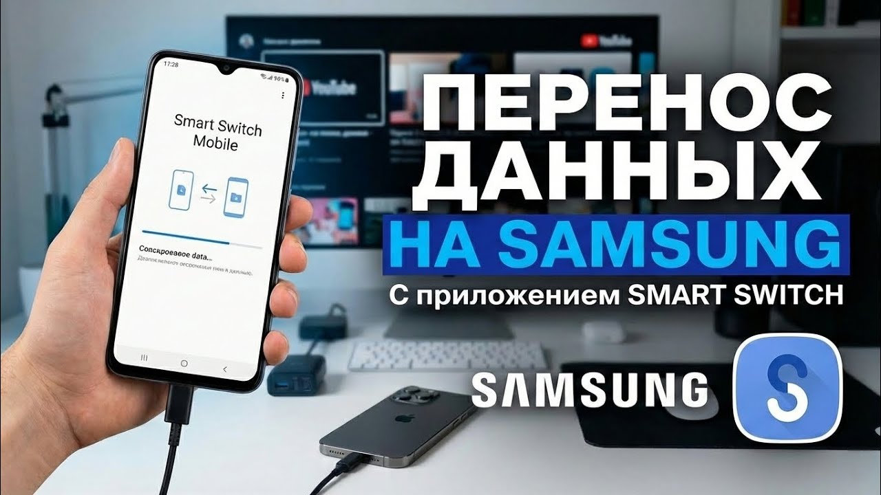 Как перенести данные на Samsung #galaxy #samsung #smartswitch #перенос #android #iphone 