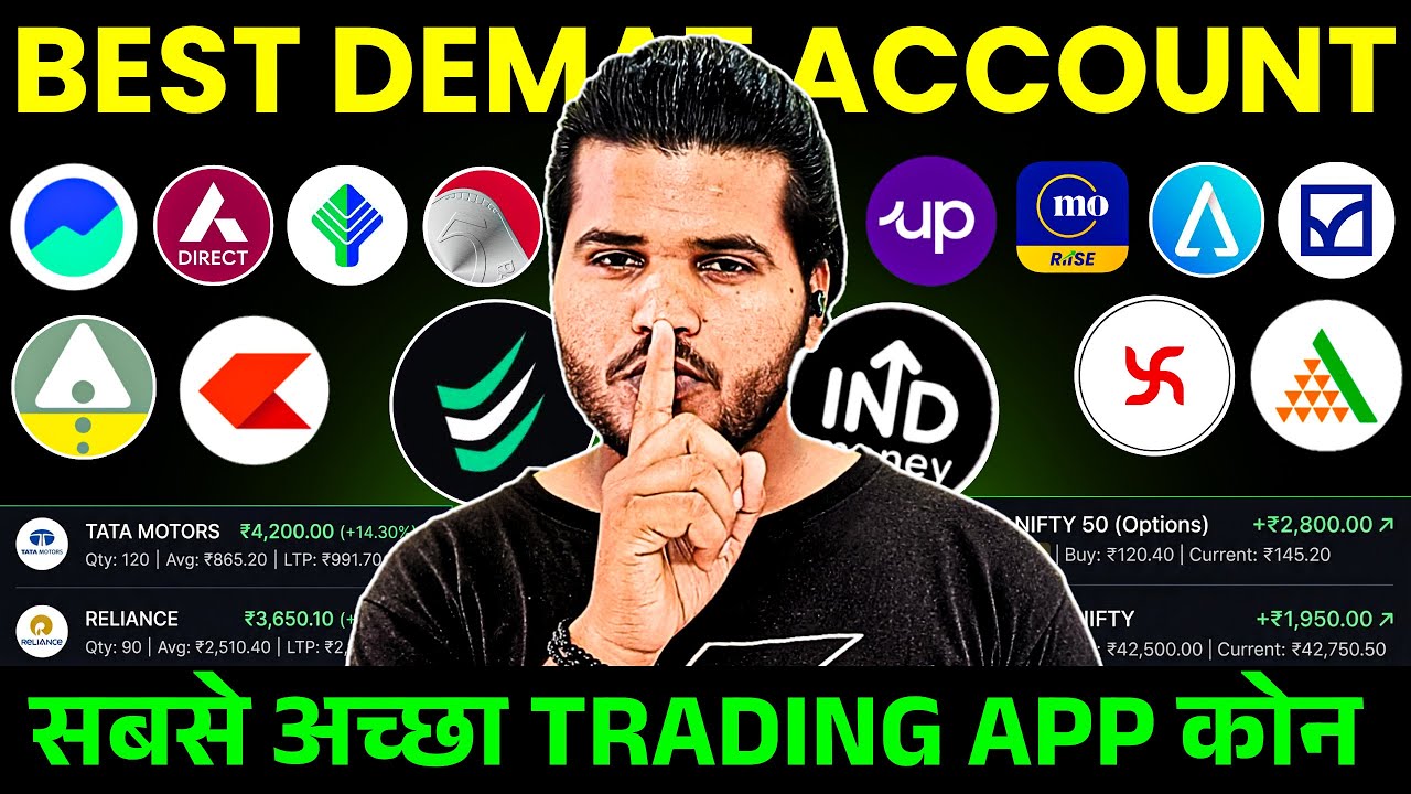 Best Demat Account for Trading & Investing 2026 🔥 | Top Trading Apps in India | Best Demat Accounts