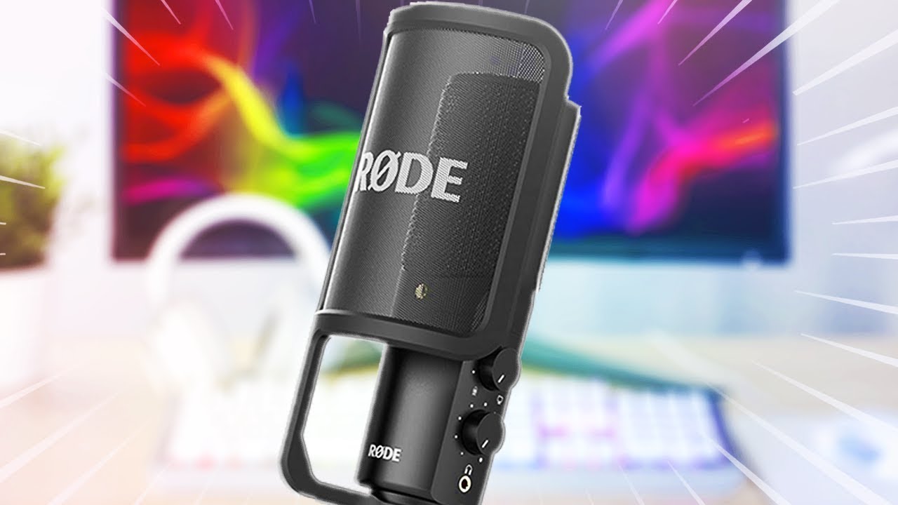 MICROPHONE POUR YOUTUBE & TWITCH (RODE NT-USB)