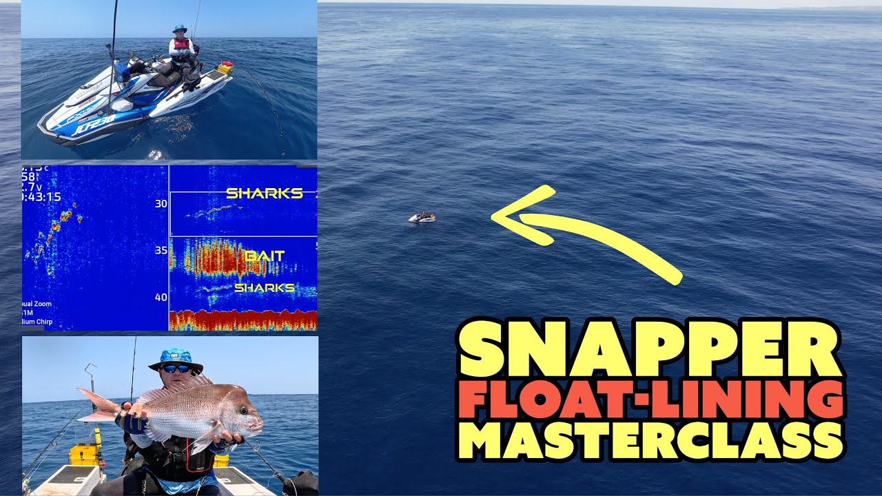 Рыбалка на гидроцикле в одиночку в 30 км от берега – мастер-класс по ловле крупного люциана на по...