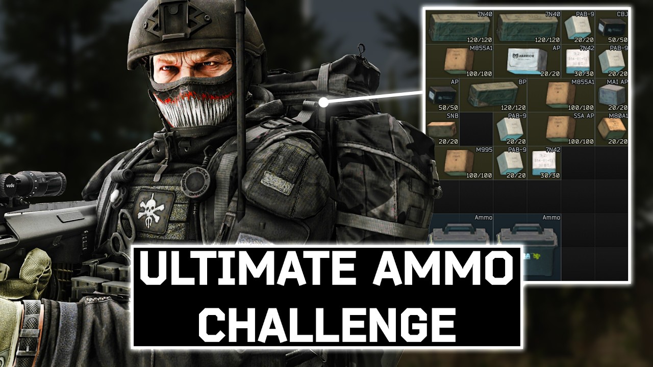 The Ultimate Ammo Run Challenge!  (Streets to IceBreaker)