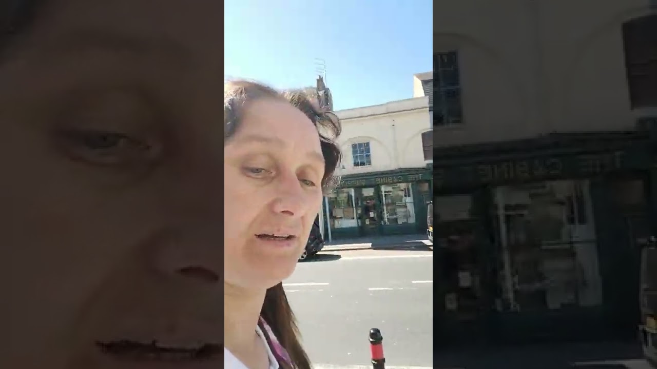 walking around Plymouth in Devon .uk