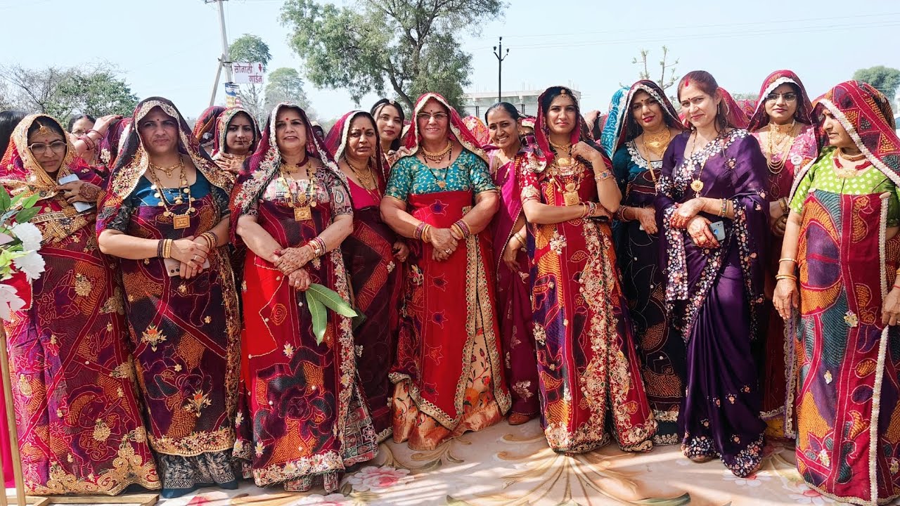 सुलोचनाजी  विजयपालजी काजला पार्षद के भांजी की शादी में मायरे का शानदार कार्यक्रम ll Mayara