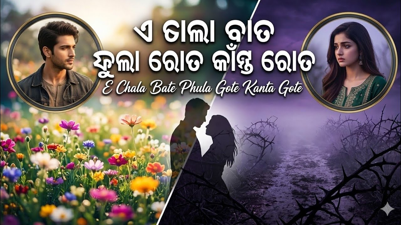 E Chala Bate Phula Gote Kanta Gote - Lyrical Video | To Akhi Mo Aina | Sidhant & Sanghamitra