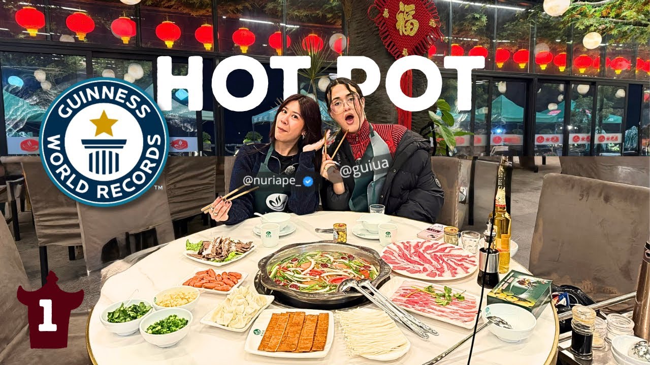 Sobreviviendo al hot pot MÁS GRANDE del Mundo (y a china) | CHINA Día 1 🇨🇳