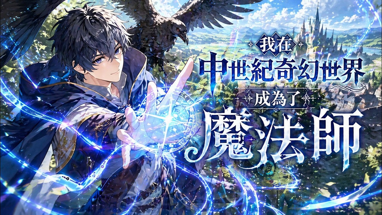 《我在中世纪奇幻世界成为了魔法师》🔥平凡农家少年因预言被魔法师收为弟子苦修六年，踏上改变脏乱残酷世界的魔法冒险之旅#奇幻#魔法#成长