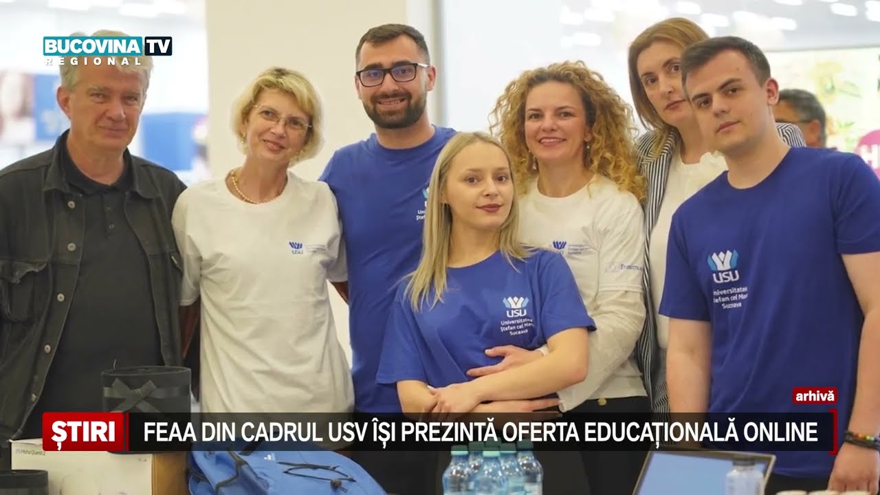 FEAA din cadrul USV îsi prezinta oferta educationala online