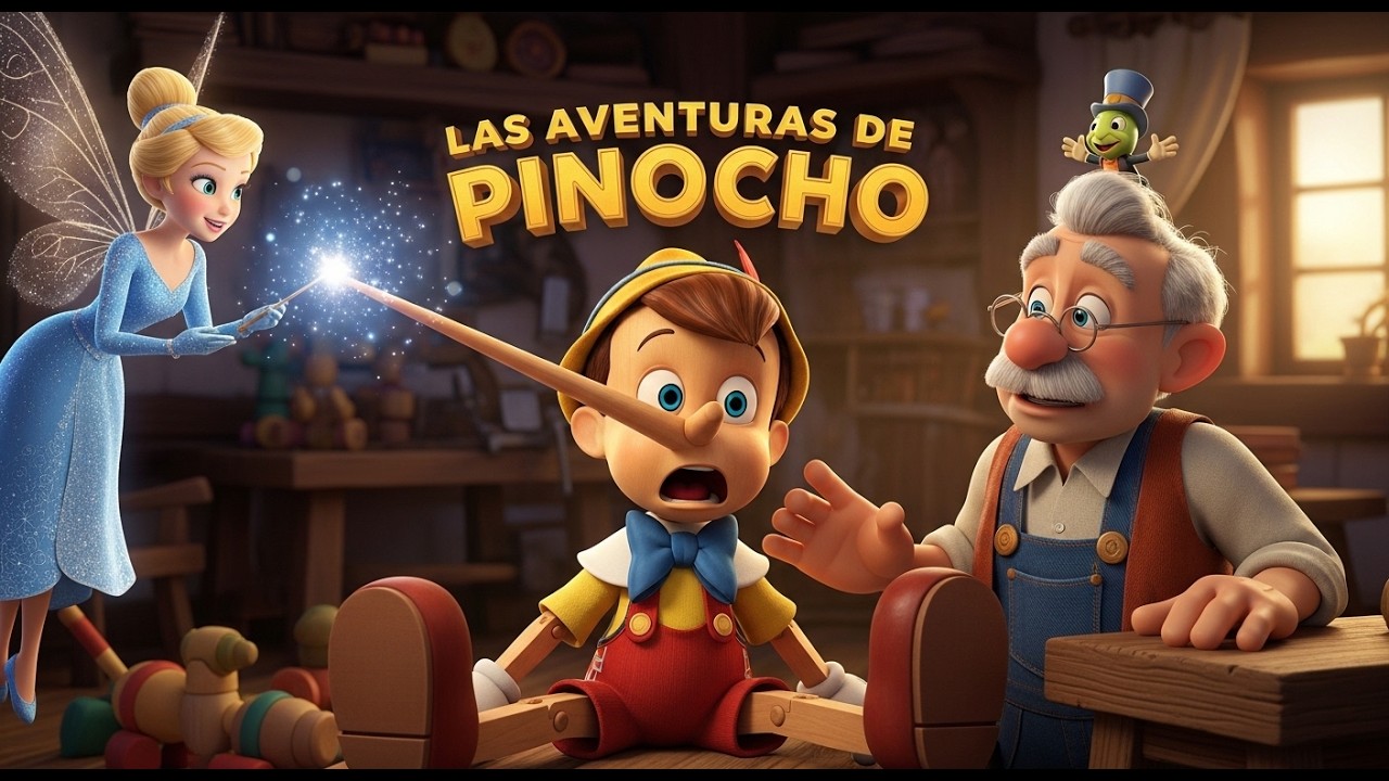 Pinocho: Mentiras, Codicia y El Oscuro Camino a la Verdad | Fantasía, Misterio y Moraleja
