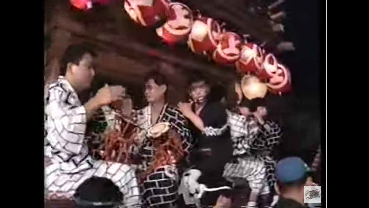 昭和63年（1988） 佐原の大祭｜のの字回し｜船戸・上中町・荒久区・本川岸・八日市場・浜宿・寺宿・田宿