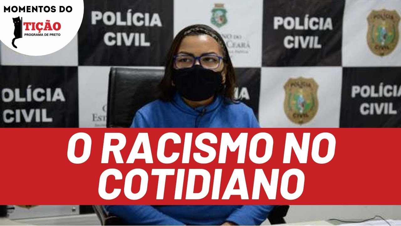 Delegada é vítima de racismo em loja de grife | Momentos do Tição, Programa de Preto