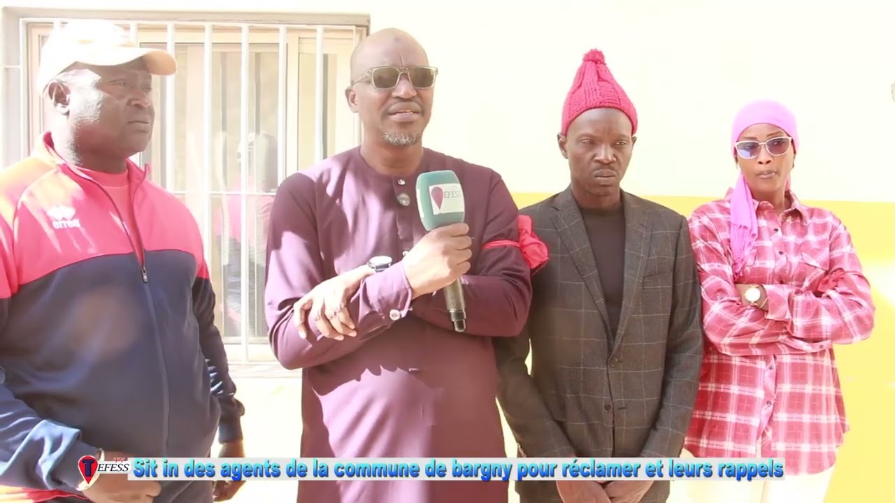 Mouvement d’humeur des agents de la Mairie de Bargny