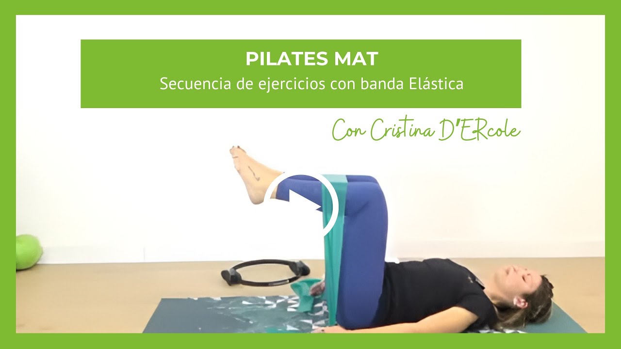 Secuencia de ejercicios Pilates Mat con Banda Elástica