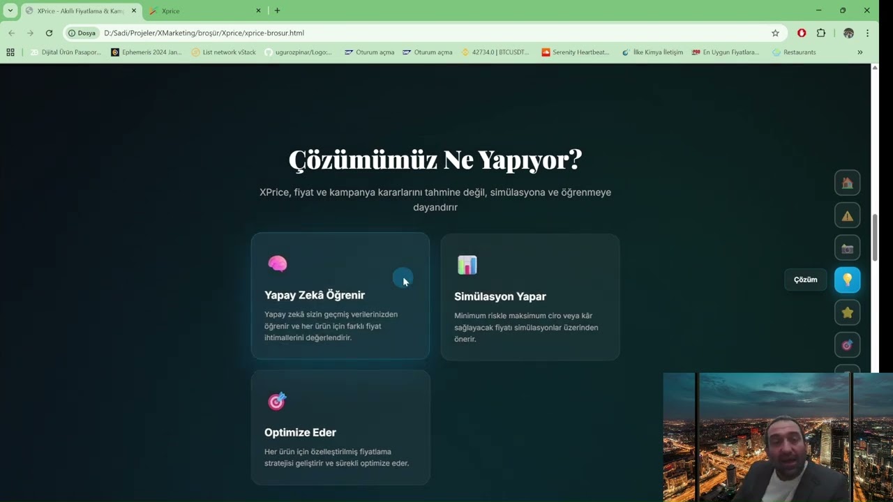 XPrice Demo | Simülasyon Tabanlı Akıllı Fiyatlama ve Kampanya Optimizasyonu