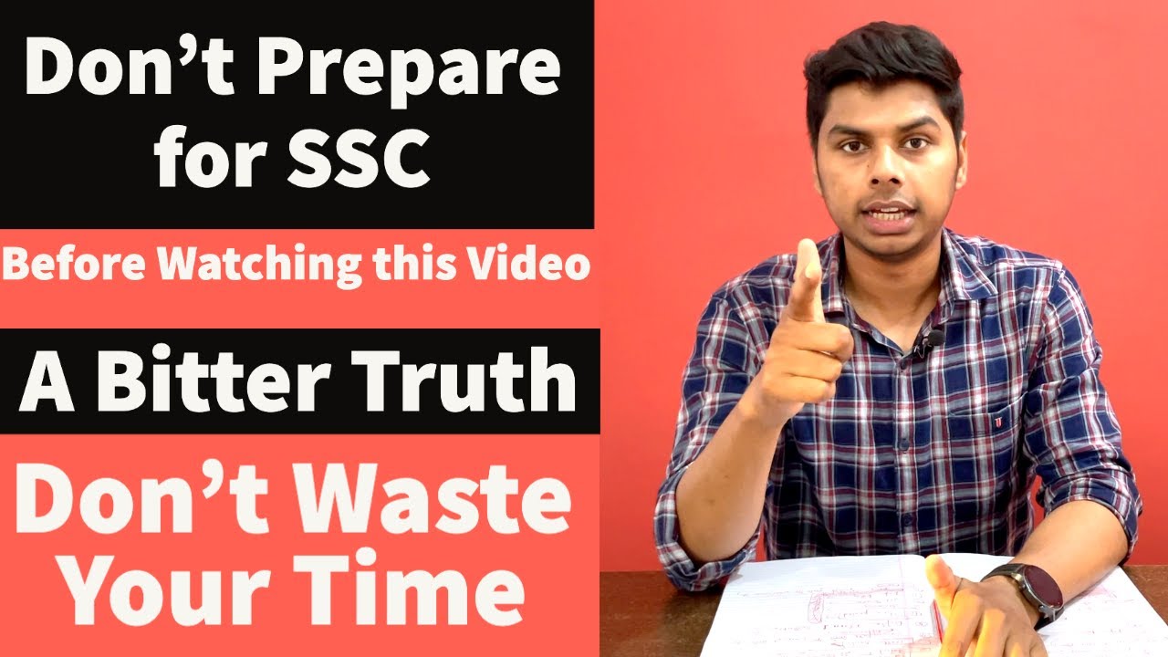 DON'T PREPARE FOR SSC CGL BEFORE WATCHING THIS VIDEO | DARK SIDE OF SSC