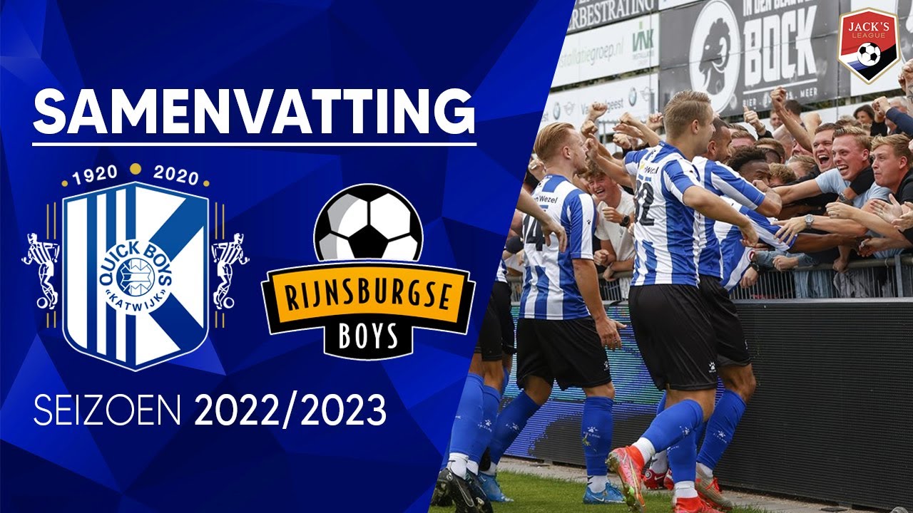 Samenvatting Quick Boys - Rijnsburgse Boys | Jack's League