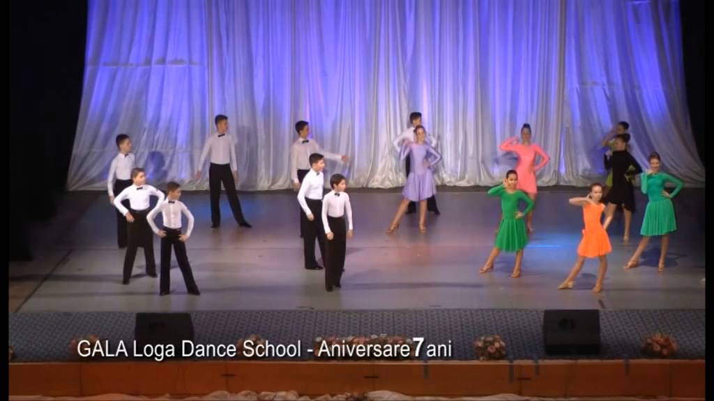 Gala Loga Dance School 2014 - Formatie Tango, Cha Cha, Jive - Grupa de Performanta Copii