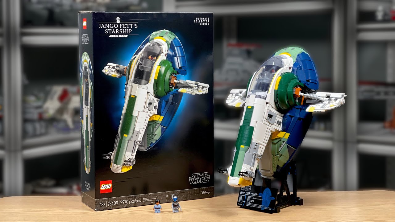LEGO Star Wars 75409: Jango Fett's Slave 1 Review! | May 2025