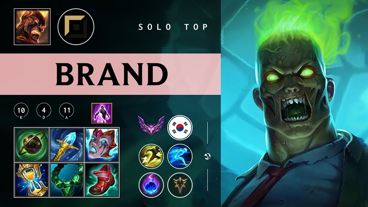 Brand Top vs Zaahen - KR Master Patch 26.04