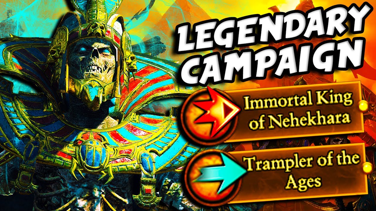 I Beat Total Warhammer 3 On Legendary Difficulty As Settra the Imperishable!