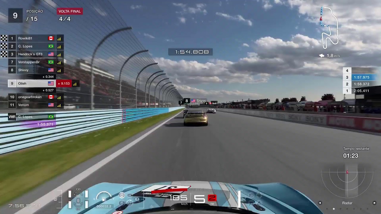 GT7 - QUARTA FEIRA DE CORRIDA @_@