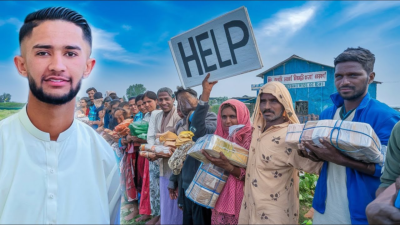 Helping people in Pulmanda Mirpur 😍|| As-Siraj and Alhidma trust