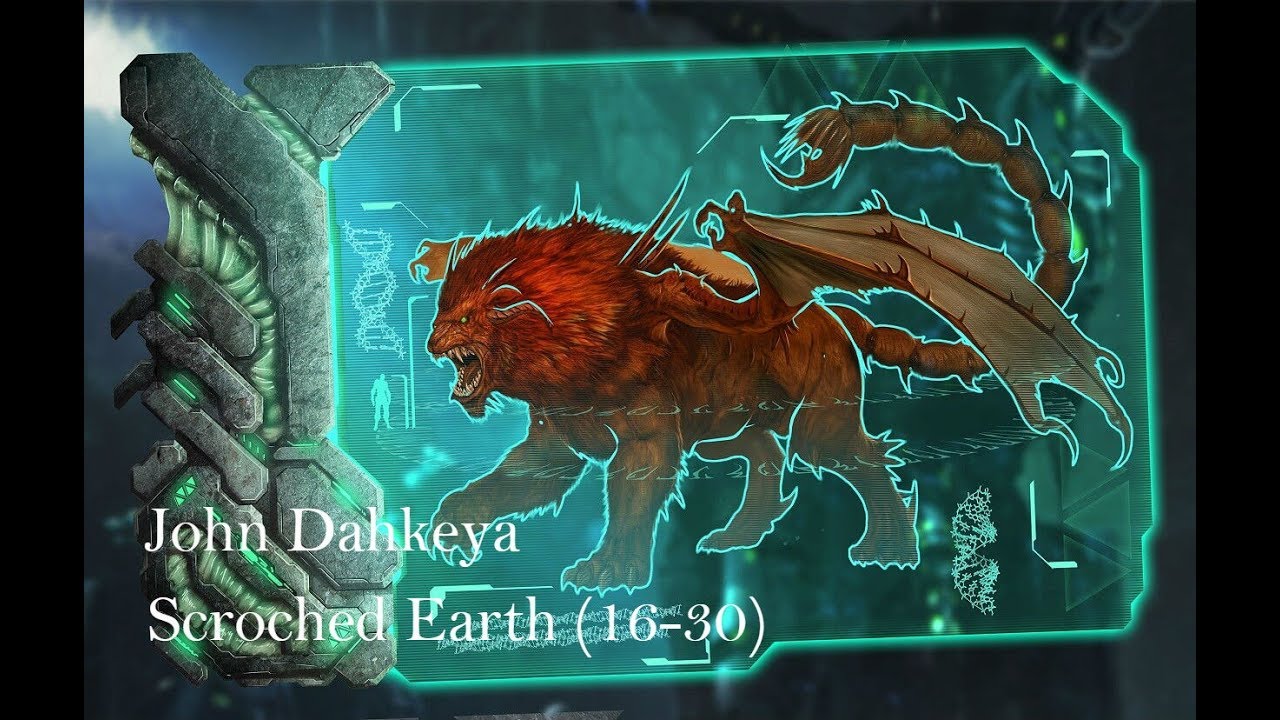 Scorched Earth John Dahkeya's Notes (16-30) | The Story of ARK