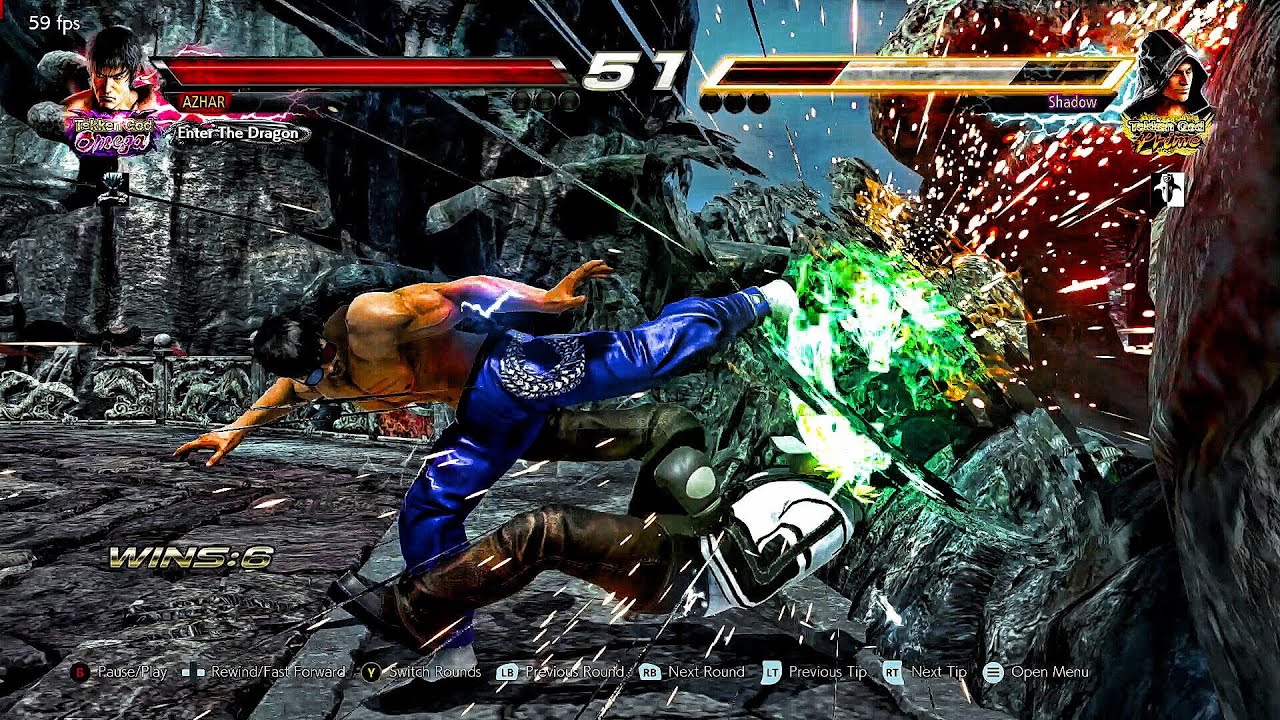 Tekken 7 | Azhar Law VS Shadow Steve Fox Aggressive Gameplay showdown