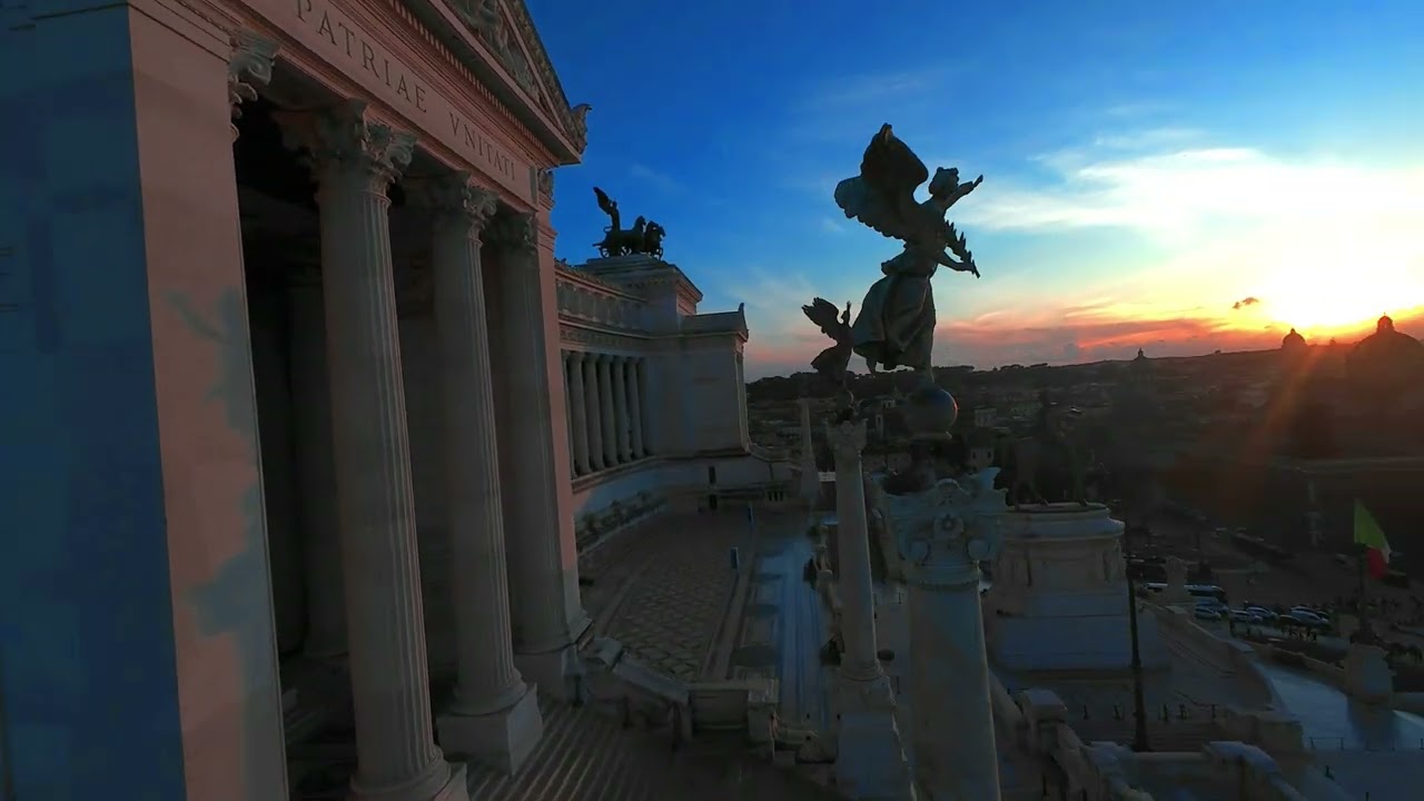 Altare della Patria by drone