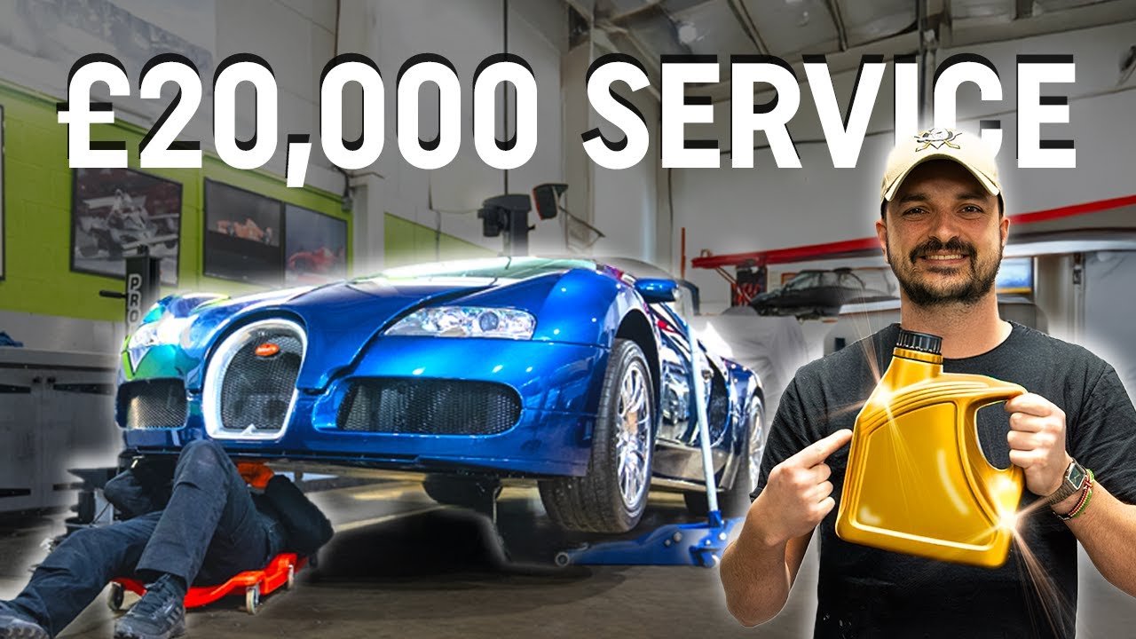 Why A Bugatti Veyron Oil Change Costs &pound;20,000!