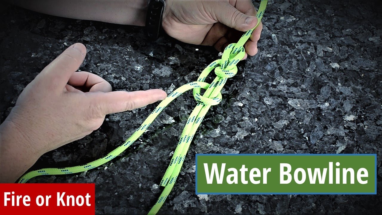 Knot Instruction - Water Bowline