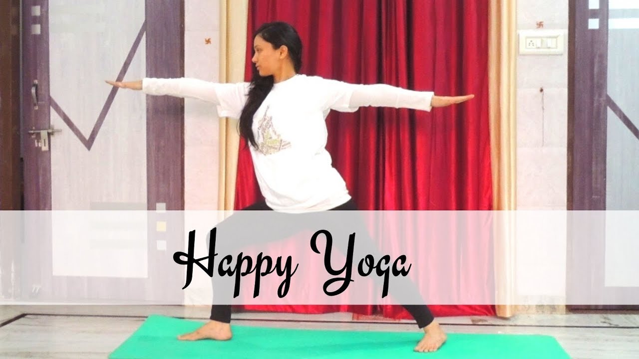 Happiness boost yoga | Release tension | Uplift Mood | Indian Yoga with Dolly's Studio