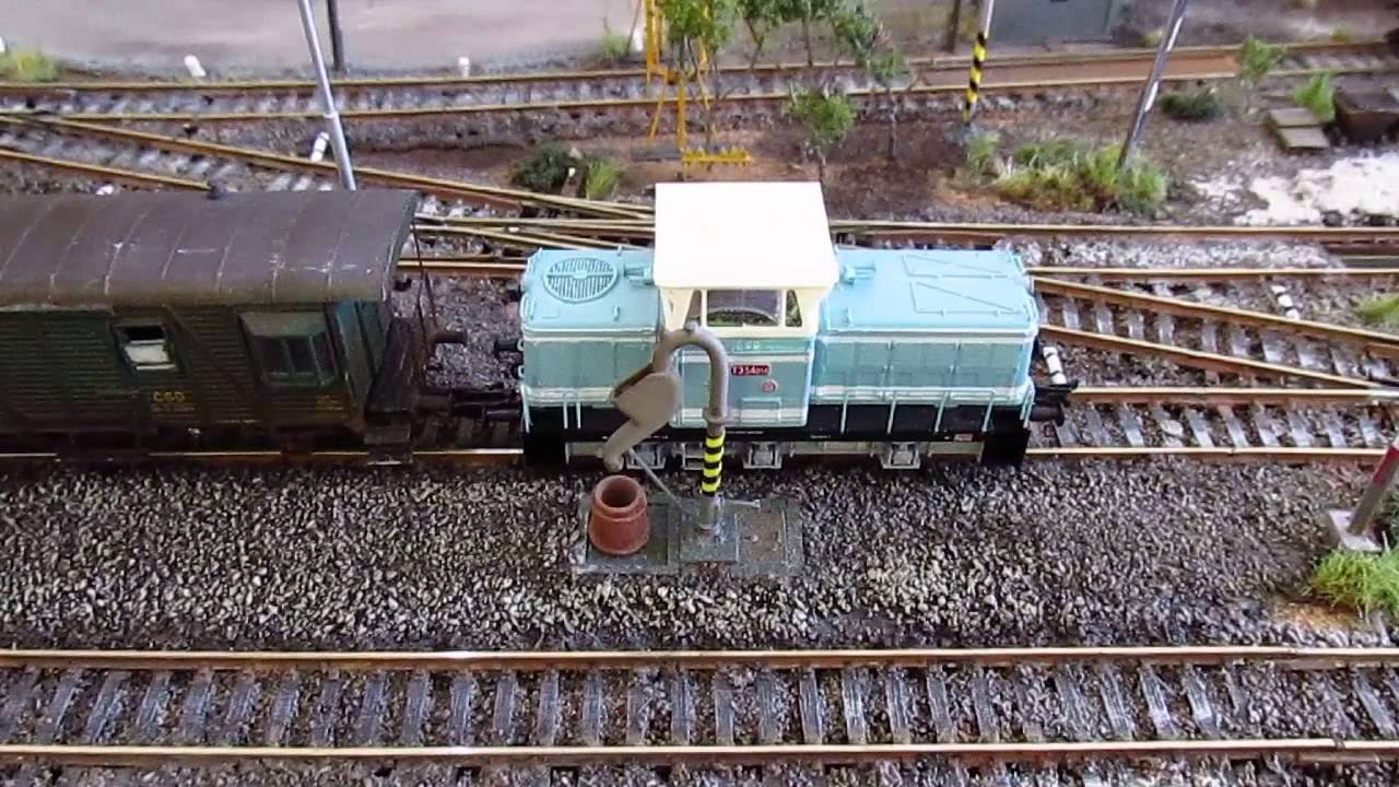 Modely TT: Prezentace zvuků lokomotivy T334 (zvuky JACEK)
