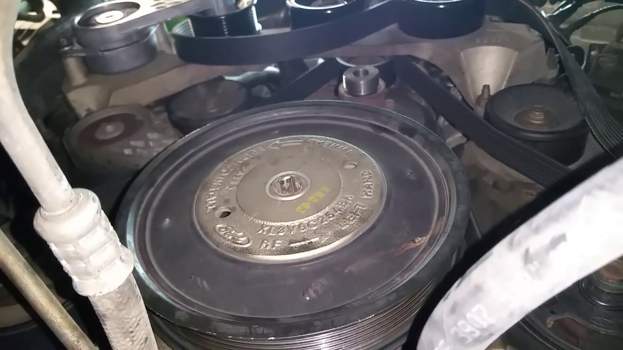 Ford Supercharger lower supercharger pulley removal