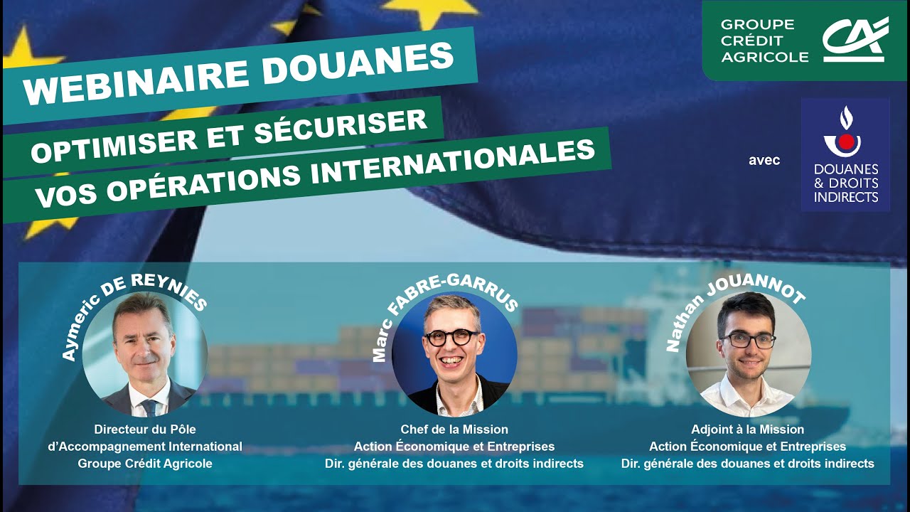 Webinaire Douanes 