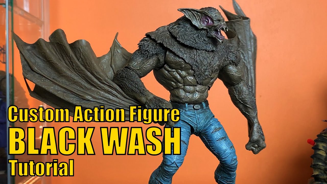 Black Wash Tutorial | Custom Action Figure Painting | From Before Figs | Toy Tips
