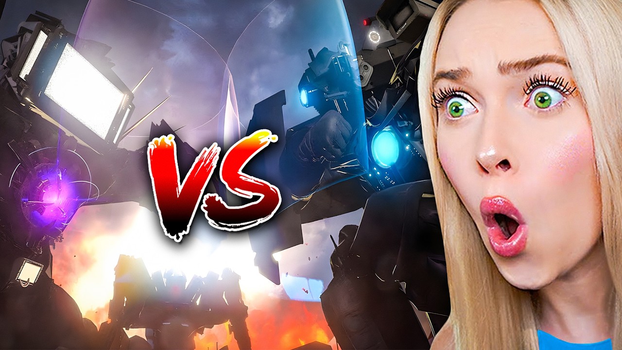 WHAT IF Titan TV Man FOUGHT Titan Cameraman in Skibidi Toilet?! (fan made)