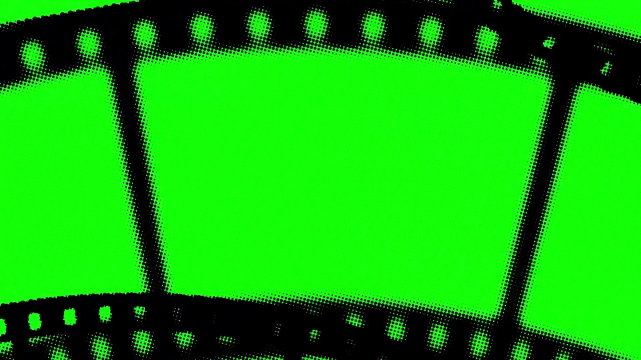 Film Strip Green Screen (5 Video)