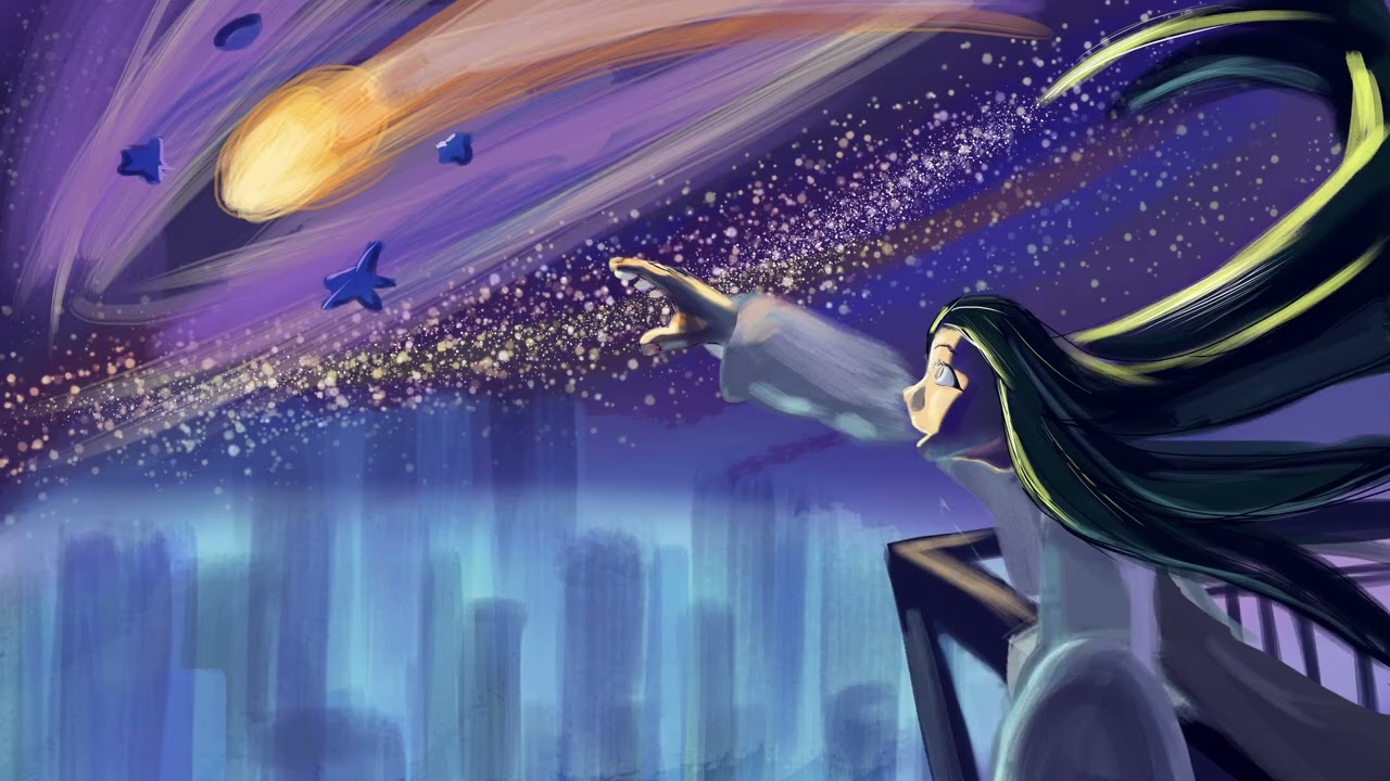 Wishing for a Shooting Star - Pen