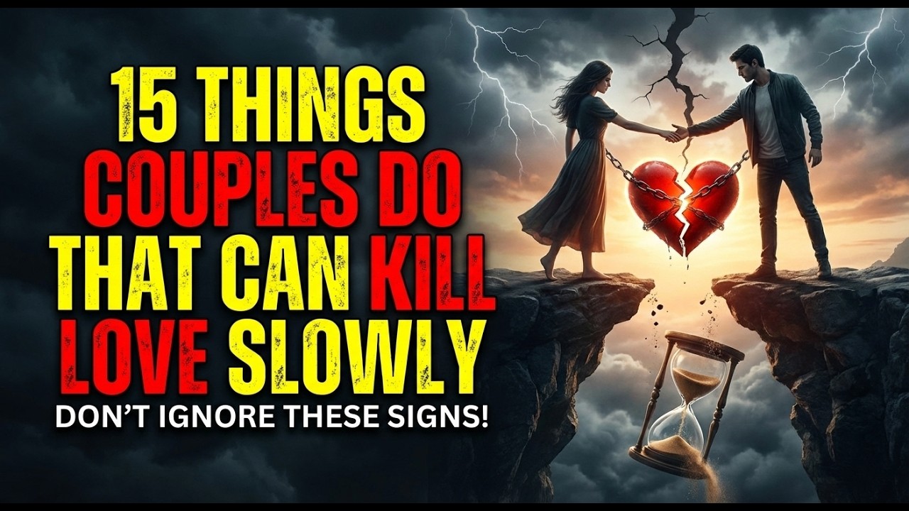 15 вещей, которые пары делают, и которые могут медленно убить любовь.